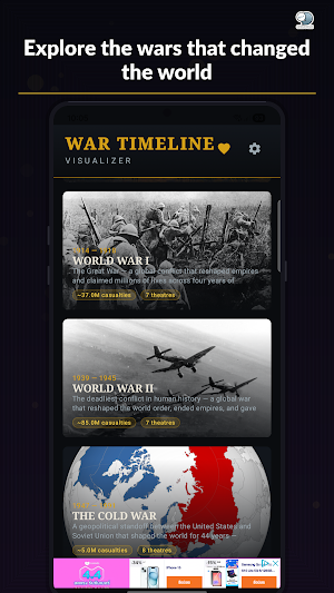 War Timeline Visualizer by CS Screenshot 0