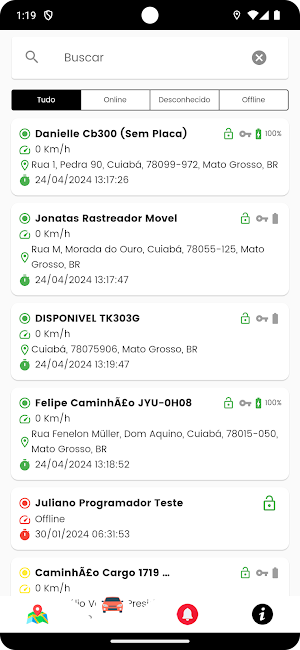 Vilas Rastreamento Screenshot 3