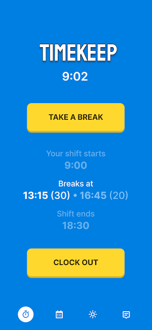 TimeKeep Screenshot 0