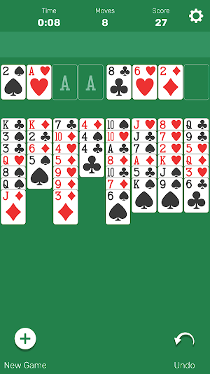 FreeCell (Classic Card Game) Screenshot 1