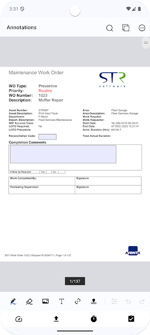 AventX eAM Mobile Screenshot 2