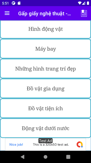 Gấp giấy nghệ thuật - Origami Screenshot 1