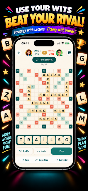 Wordigo: Multiplayer Word Game Screenshot 1