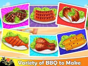 Beach Resort BBQ Chef Restaurant Screenshot 2