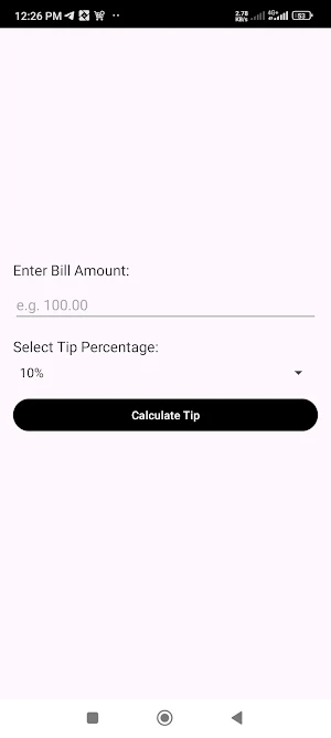 Tip Calculator Screenshot 0