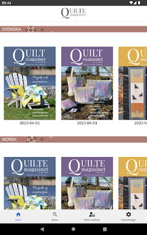 Quiltemagasinet Screenshot 2