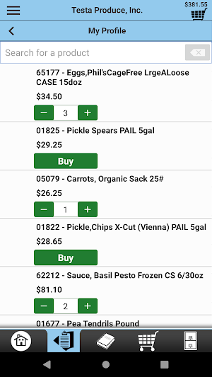 Testa Produce Checkout Screenshot 1