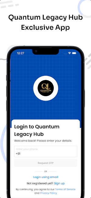 Quantum Legacy Hub Screenshot 0