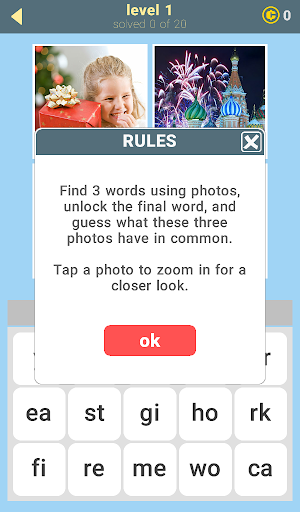 3 Pics 1 Key Word Screenshot 1