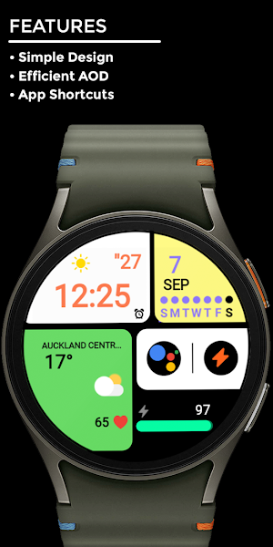 Night ver 32 - watch face Screenshot 1