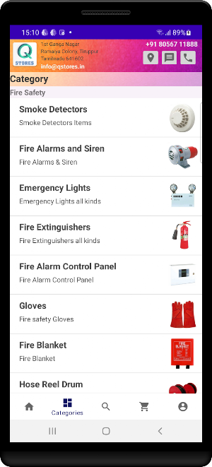 Qstores - Fire & Safety Screenshot 2