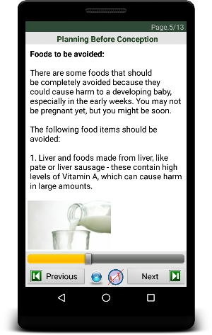 Pregnancy eBook Screenshot 1