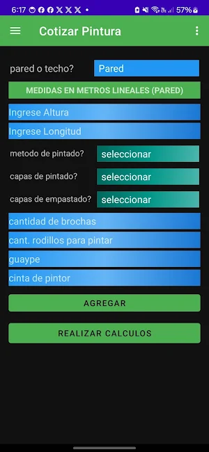 Cotizador Pintura Screenshot 3