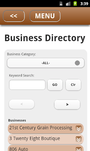 Deaf Smith County Chamber Screenshot 2