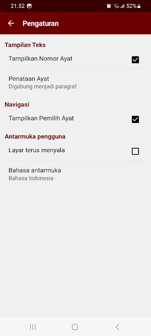 Lembur Bible Screenshot 3