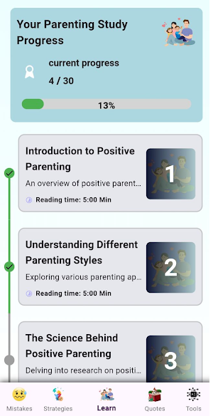 Positive Parenting Techniques Screenshot 0