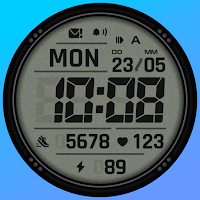 SH092 Watch Face, WearOS watch