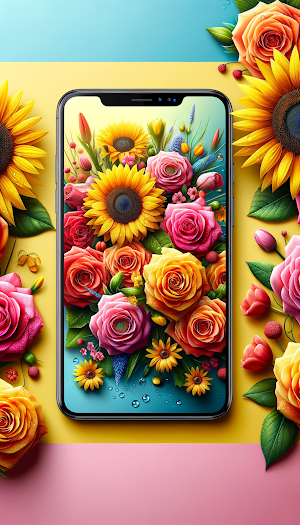 Flower Wallpapers Rose 4K - HD Screenshot 3