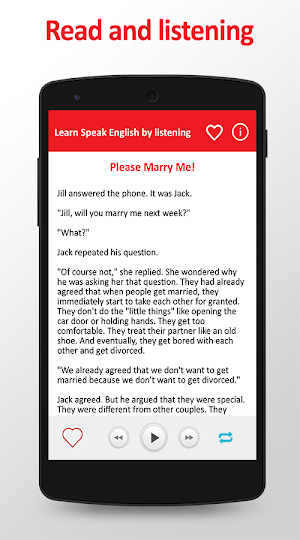 Listen & Learn Speak English Screenshot 2