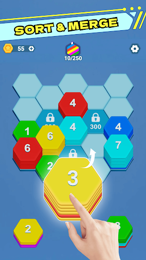 Hexa Frenzy Puzzle Screenshot 0