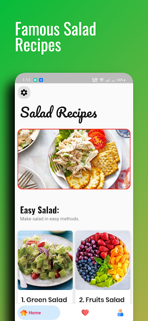 Easy Salad Recipes Cookbook Screenshot 2