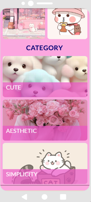 Cute Wallpapers for Girls Screenshot 1