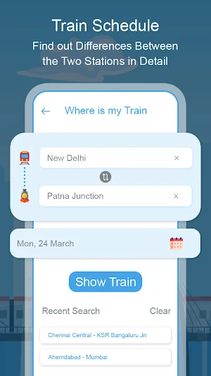 Where is My Train- Live Status Screenshot 2