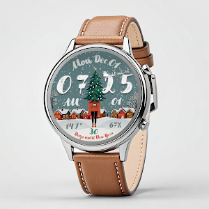 COUNTGLOW: Holiday Watch Face Screenshot 1