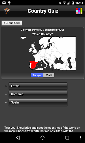 Country Quiz Lite Screenshot 0