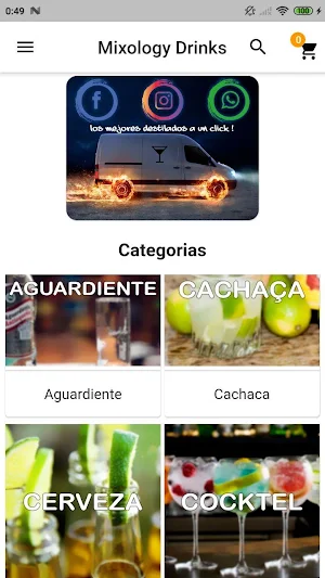 Mixology Drinks Screenshot 0