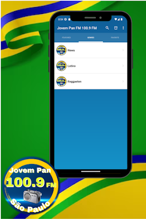Jovem Pan FM 100.9 FM Screenshot 2