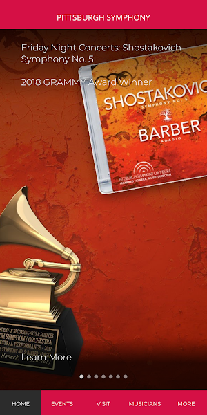 Pittsburgh Symphony Orchestra Screenshot 1