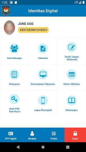Identitas Kependudukan Digital Screenshot 0