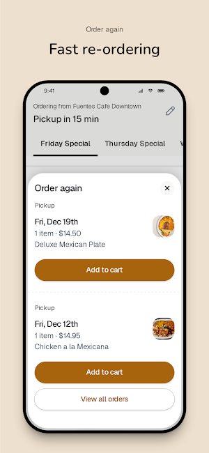 Fuentes Cafe Downtown Screenshot 3