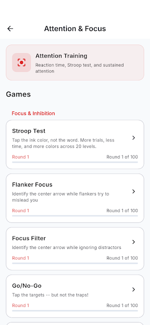 NeuralSpark — 72 daily games Screenshot 1