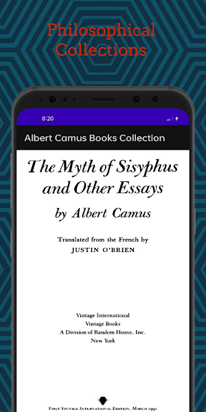 Albert Camus Books Collection Screenshot 1