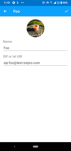 baresip Screenshot 3