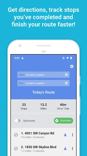 Straightaway Route Planner Screenshot 2