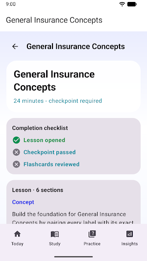 Insurance License Exam Prep Screenshot 3