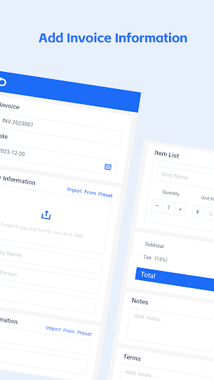 Invoice Helper - create it Screenshot 1