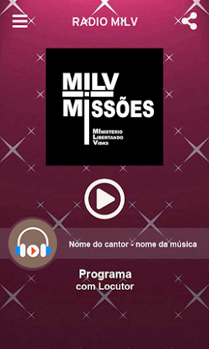 Radio MILV Screenshot 1
