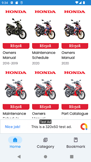 Sparepart Motosikal Honda Screenshot 0
