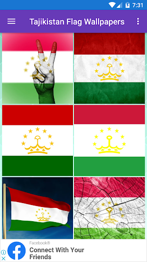 Tajikistan Flag Wallpaper: Flags,Country HD Images Screenshot 0