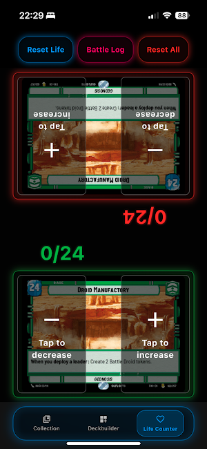 Fan SWU Companion App Screenshot 2