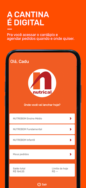 Nutrical Conta Digital Screenshot 2