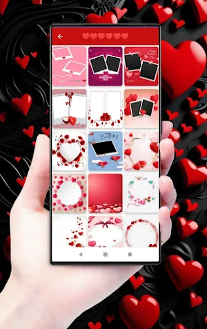 valentine day photo frames2024 Screenshot 1