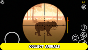 Hunting Games 3D with car 4x4 Screenshot 1