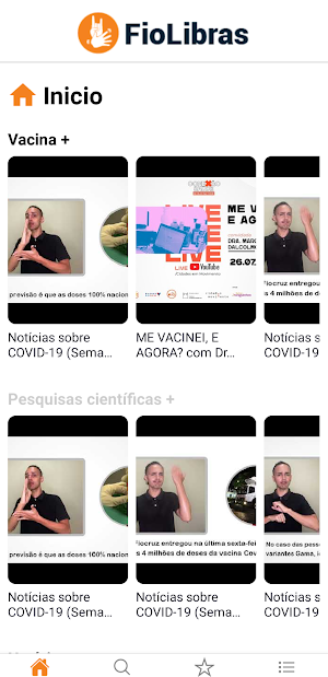 FioLibras Screenshot 1