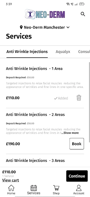 Neo-Derm Clinics Screenshot 1