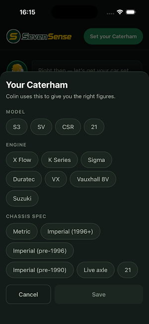 SevenSense Screenshot 1